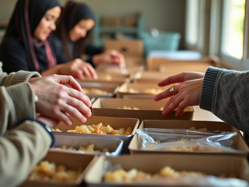 موائد الإفطار اليومية